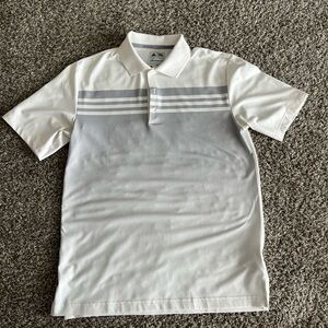 Adidas Climacool white/grey polo.